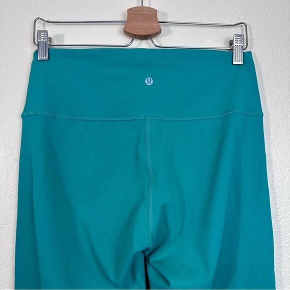 Lululemon Wunder Train High-Rise Crop 23" Maldives Green Size 12 - Picture 8 of 11